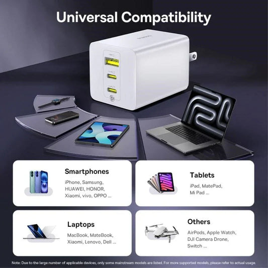 Baseus 100W USB-C USB-A multi-device wall charger