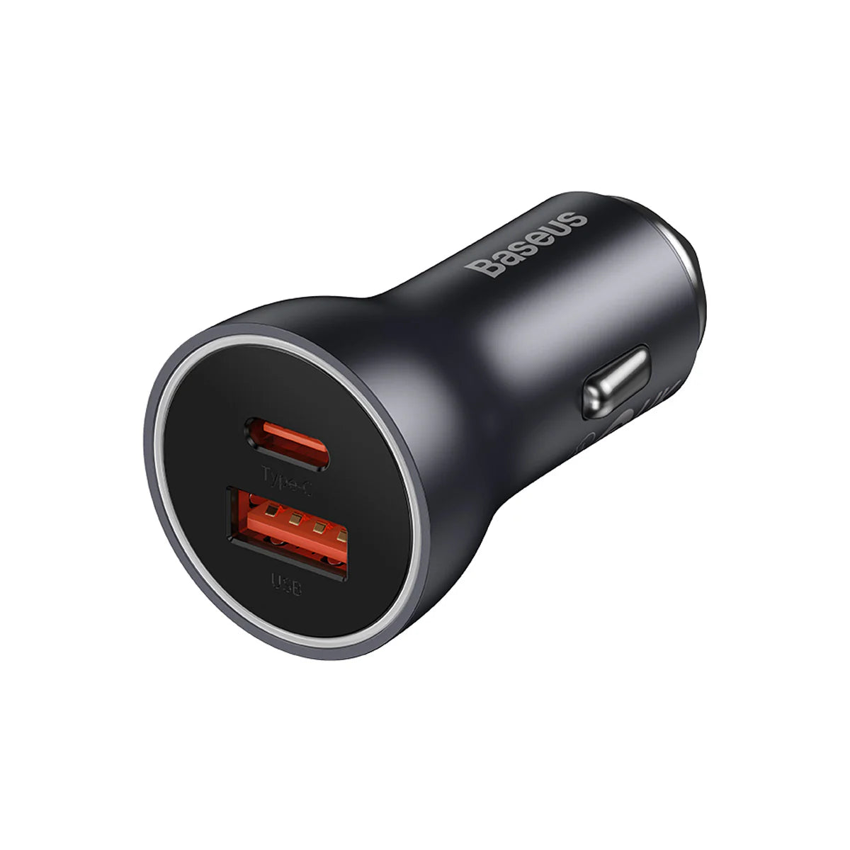 Baseus 60W dual port car charger USB-C and USB-A
