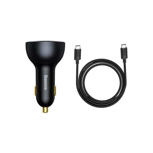 Baseus 160W car charger with included USB-C cable