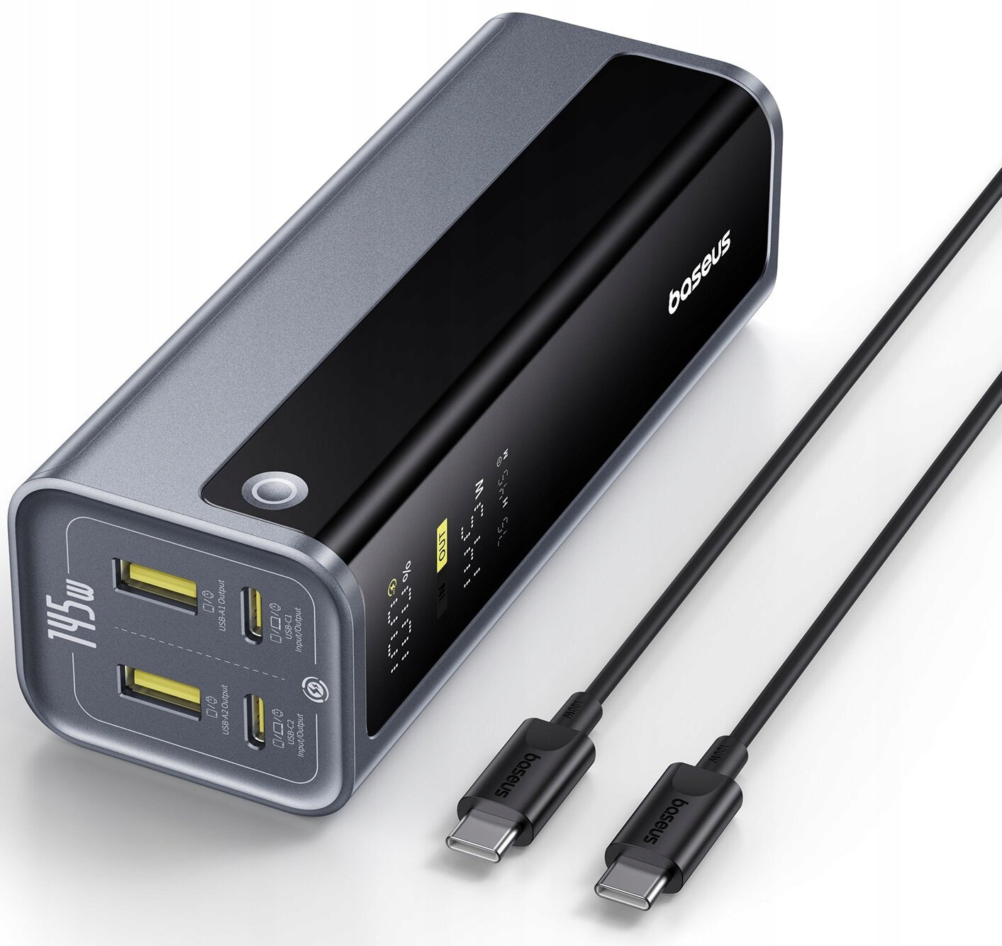 Baseus EnerGeek GR11 20000mAh 145W power bank with retractable cable