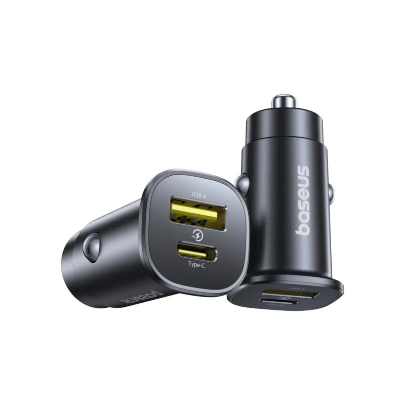 Dual USB fast car charger 30W with QC3.0 quick charge
