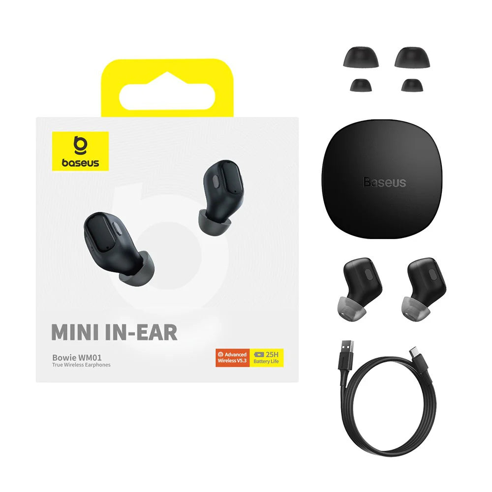 Baseus EZ10 earbuds charging case USB-C