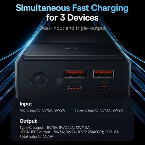 Baseus Star-Lord 10000mAh 22.5W Fast Charging Power Bank with Digital Display