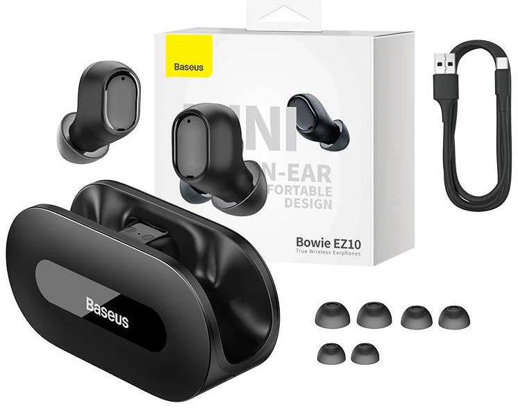 Baseus Bowie EZ10 bluetooth 5.3 earbuds in ear