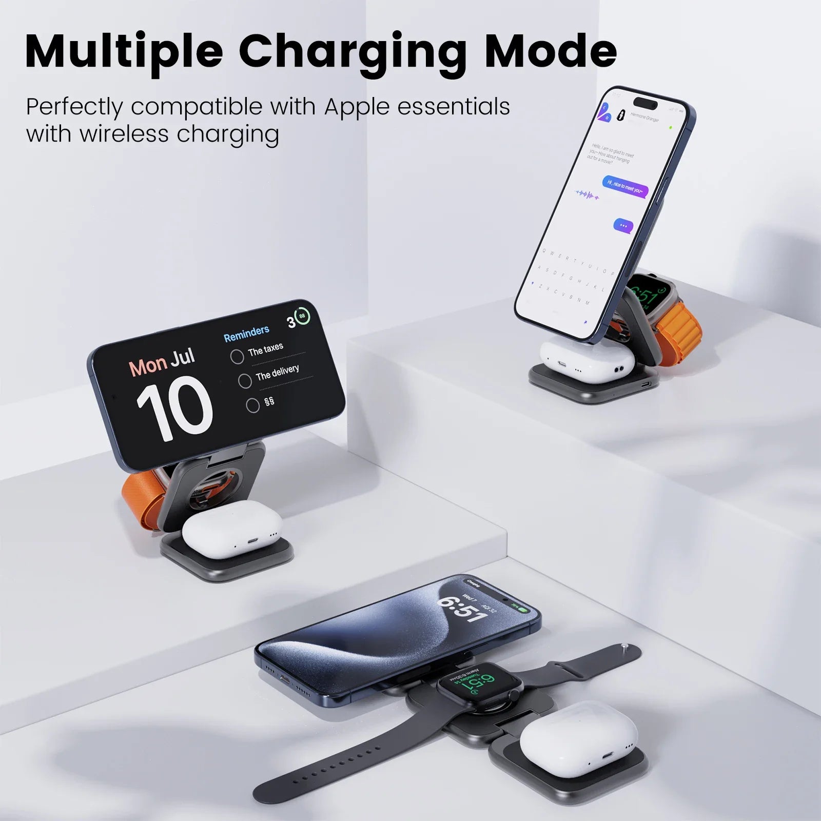 Original Onten 15W foldable wireless charging stand