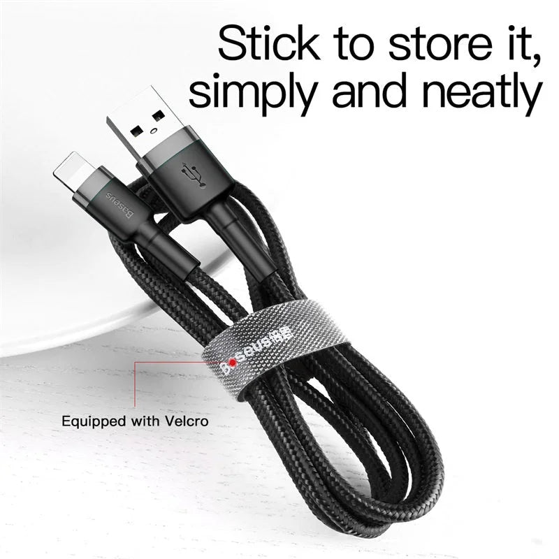 Original Baseus nylon braided fast charging cable