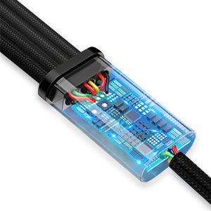 Baseus Rapid Series 4-in-1 Charging Cable – Lightning x2, Type-C & Micro-USB (3.5A)