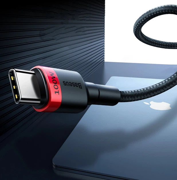 Baseus Cafule PD 2.0 100W Type-C to Type-C Fast Charging Data Cable (2M)
