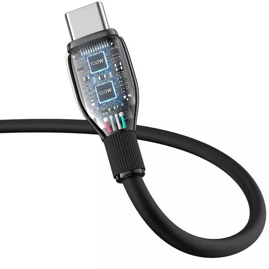 Multi-device charging cable 2x Lightning USB-C Micro-USB Fizo.pk