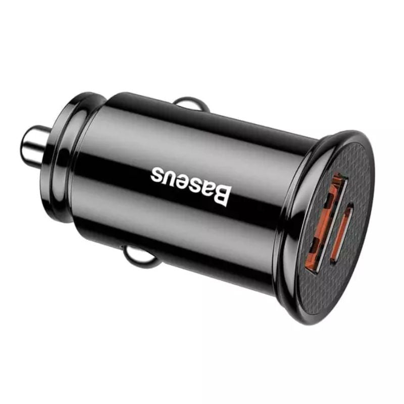 Dual USB Car Charger 30W QC 3.0 Fast Charging
